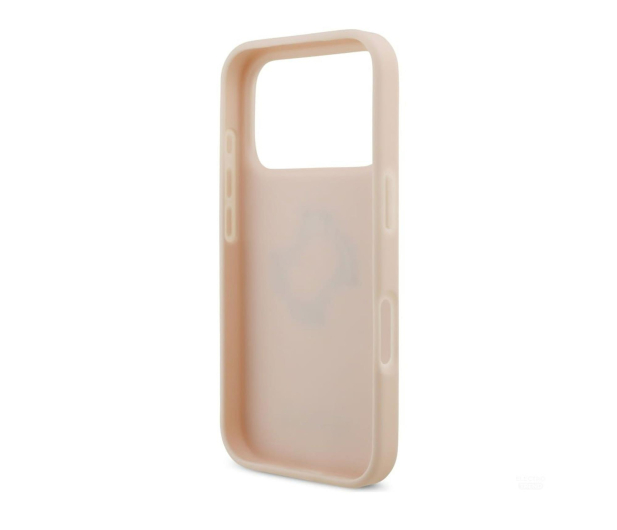 Guess Grained Big 4G & Classic Logo do iPhone 17 Pro różowy - 1365543 - zdjęcie 3